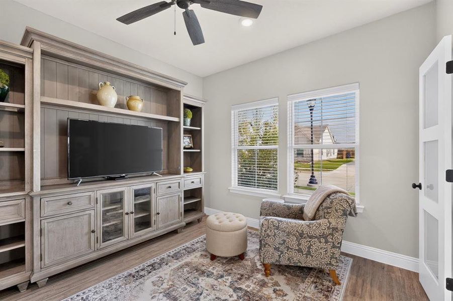 Furnished interior view inside a new home in , Burleson (Image 5).