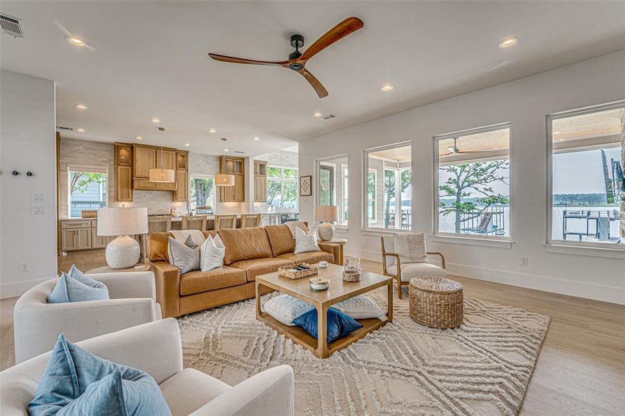 Furnished interior view inside a new home in , Eustace (Image 19).