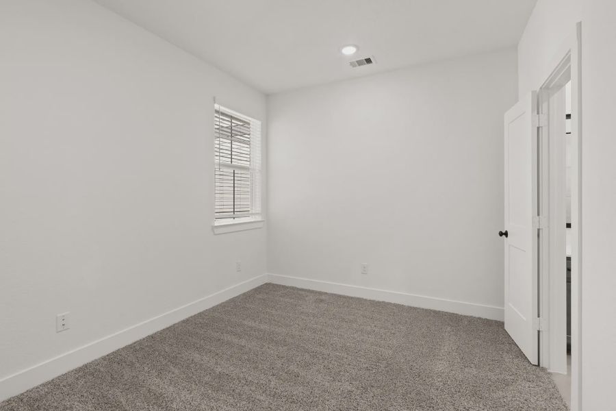 Spacious, unfurnished interior of a new home in Santa Rita Ranch, Liberty Hill (Image 18). Spacious, unfurnished interior of a new home in Santa Rita Ranch, Liberty Hill (Image 18).