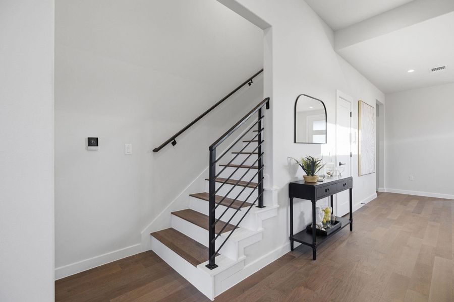 Furnished interior view inside a new home in , Austin (Image 29).