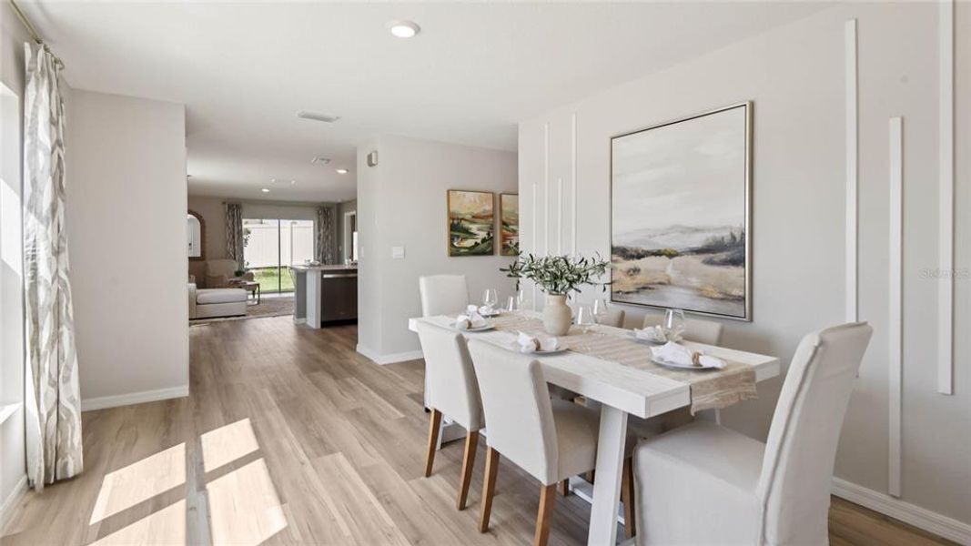 Furnished interior view inside a new home in Waterford, Brooksville (Image 20).