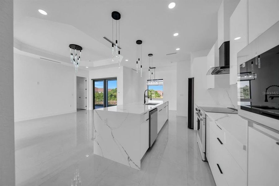 Furnished interior view inside a new home in , Lehigh Acres (Image 11).