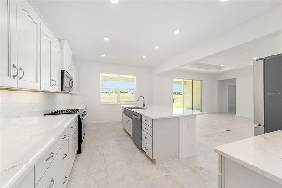 Furnished interior view inside a new home in Calesa Township, Ocala (Image 7).