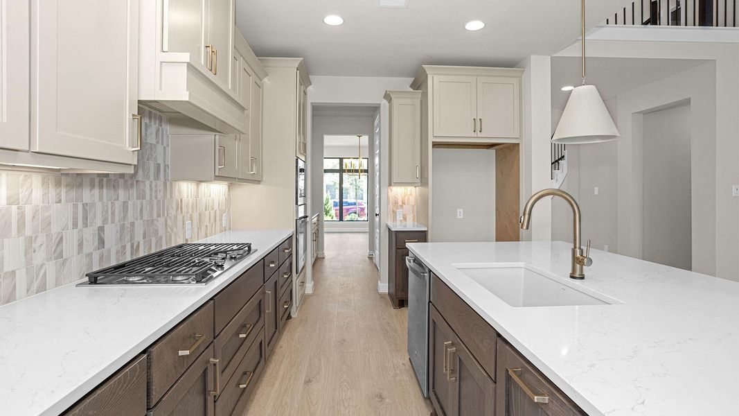 Furnished interior view inside a new home in Grange, Katy (Image 10).
