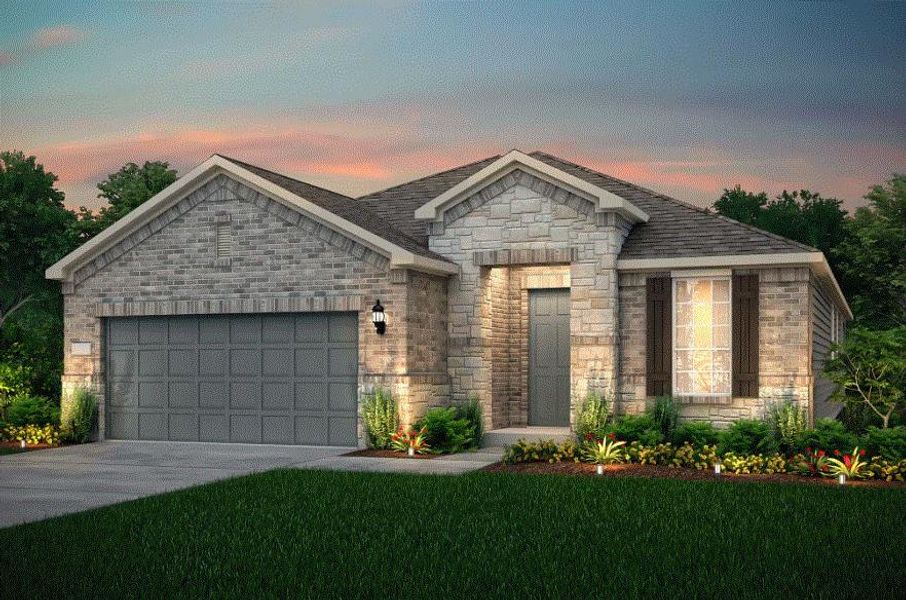 Pulte Homes, Mainstay elevation, rendering