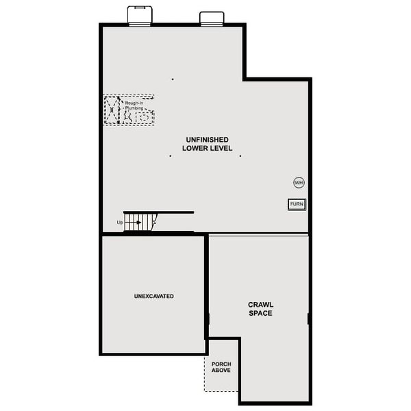 2D floor plan layout of this home in Spring Valley Ranch, Elizabeth, CO (Image 4).
