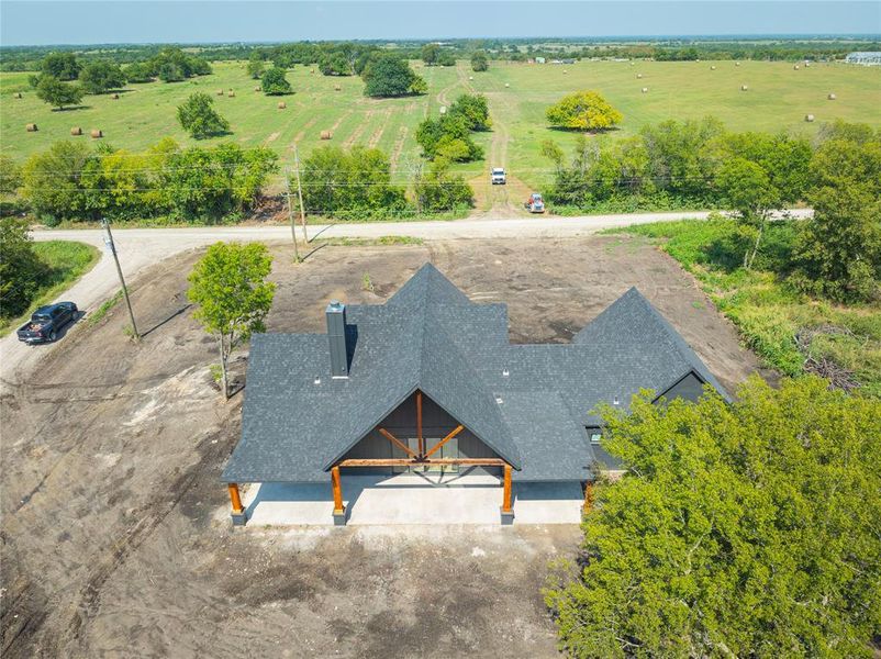 Front exterior of a new home in , Celeste, TX, highlighting curb appeal (Image 6).
