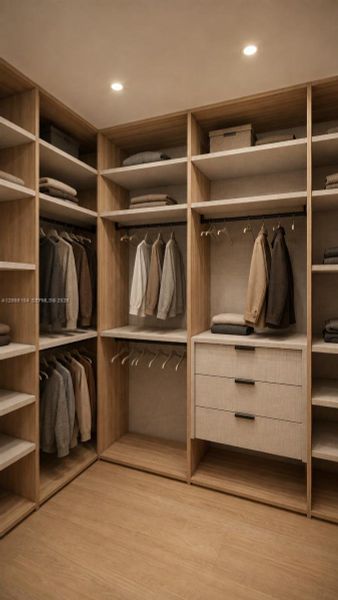 Furnished interior view inside a new home in , Coral Gables (Image 21).