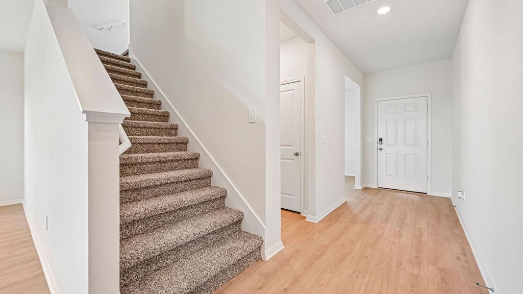 Spacious, unfurnished interior of a new home in Carillon, Manor (Image 32).