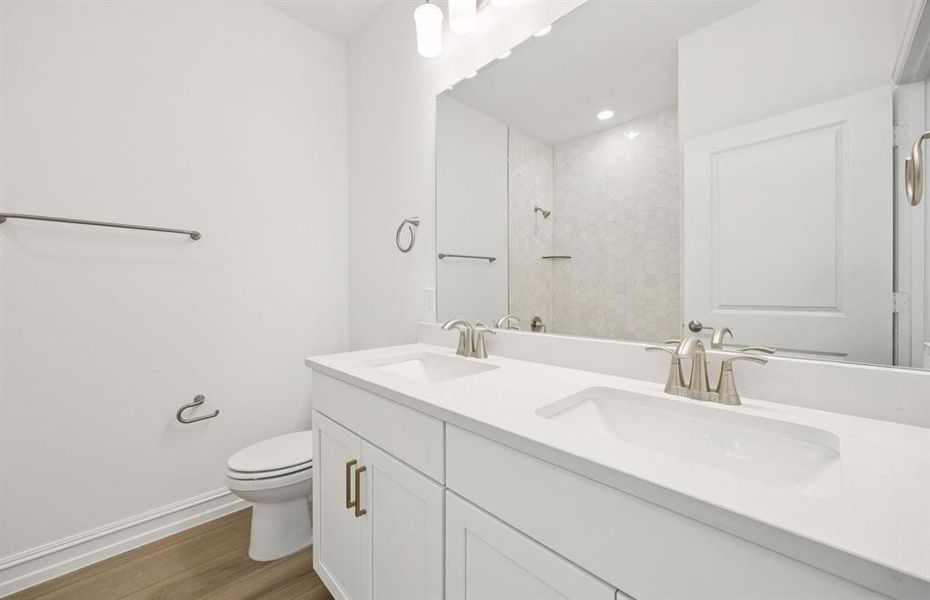 Spacious secondary bathroom *real home pictured Spacious secondary bathroom *real home pictured