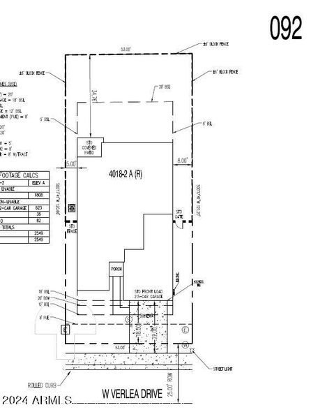 Plot Plan