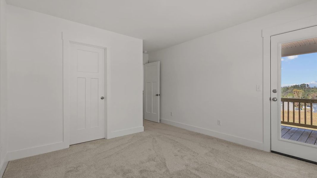 Representative furnished interior of a home built from the Freesia by DRB Homes in Pleasant Falls, Moore (Image 10).