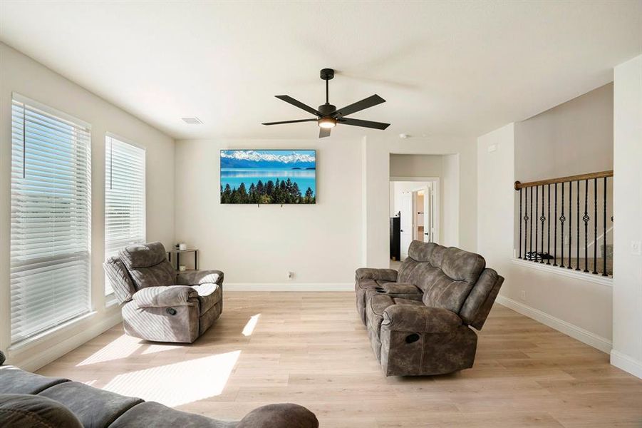 Furnished interior view inside a new home in , Godley (Image 6).