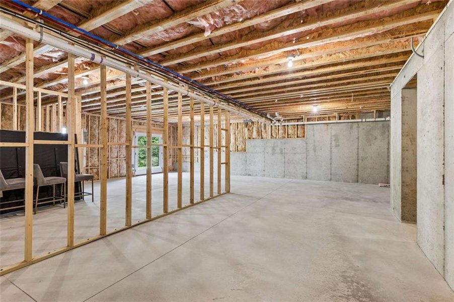 In-progress construction of a new home in , Waleska, GA (Image 62).