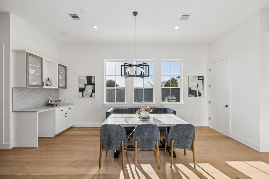 Furnished interior view inside a new home in , Houston (Image 18). Furnished interior view inside a new home in , Houston (Image 18).