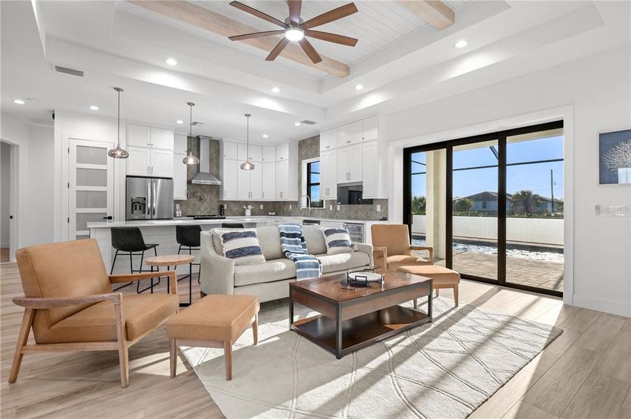 Furnished interior view inside a new home in , Port Charlotte (Image 56).