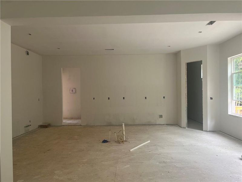 In-progress construction of a new home in , Cumming, GA (Image 48).
