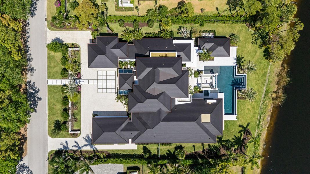 Furnished interior view inside a new home in , Jupiter (Image 51).