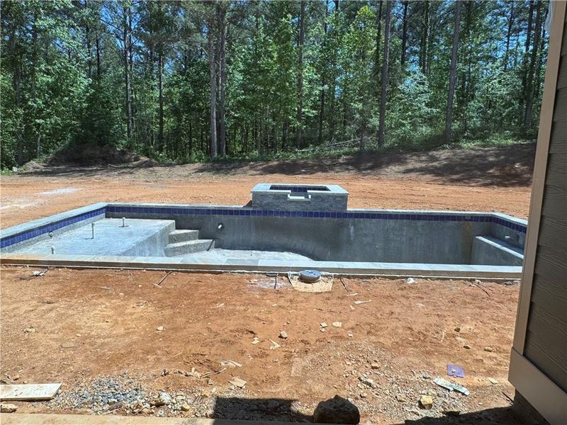 In-progress construction of a new home in , Rome, GA (Image 18).
