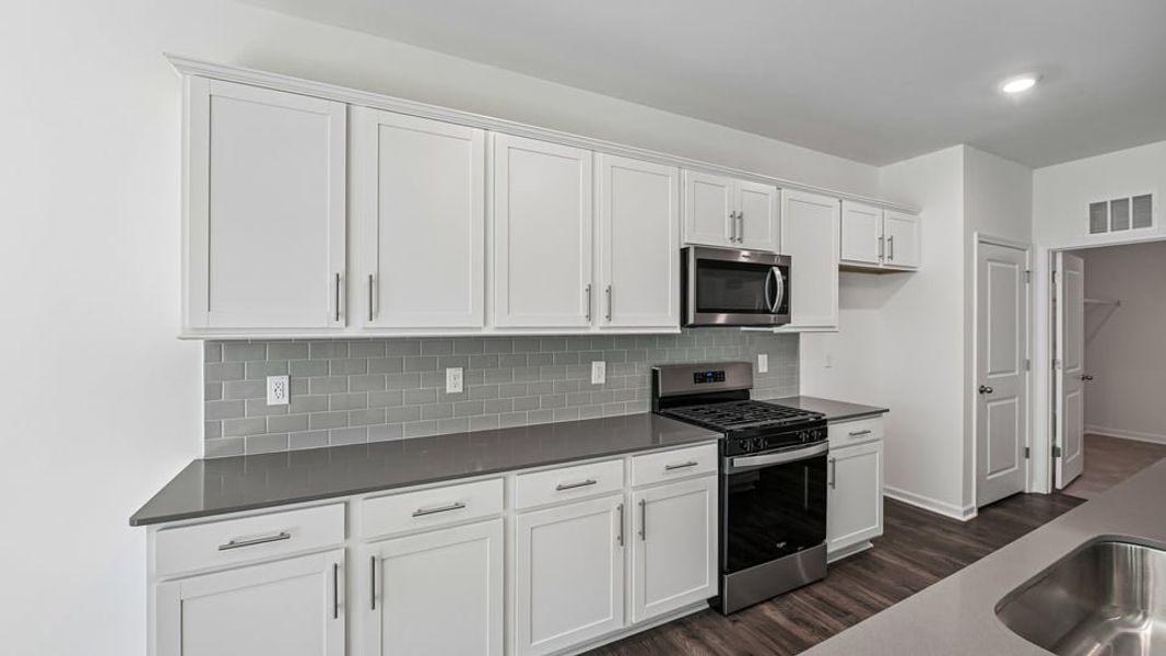 Furnished interior view inside a new home in The Villas at Laurel Oaks, Sanford (Image 4).