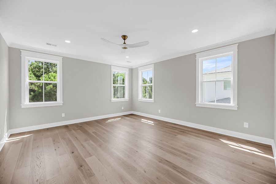 Spacious, unfurnished interior of a new home in , Awendaw (Image 22).