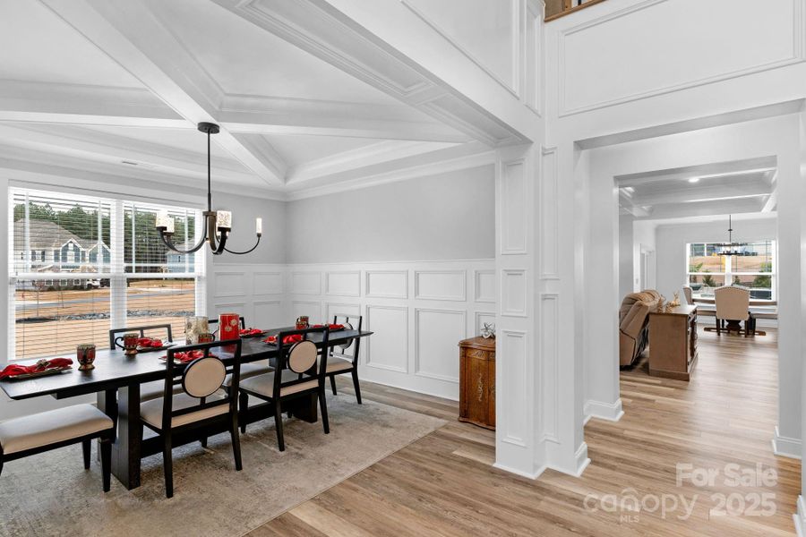 Furnished interior view inside a new home in , Waxhaw (Image 30).