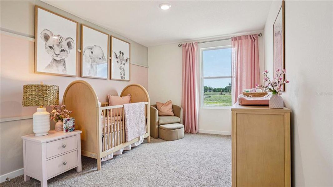 Furnished interior view inside a new home in Twisted Oaks, Wildwood (Image 22).