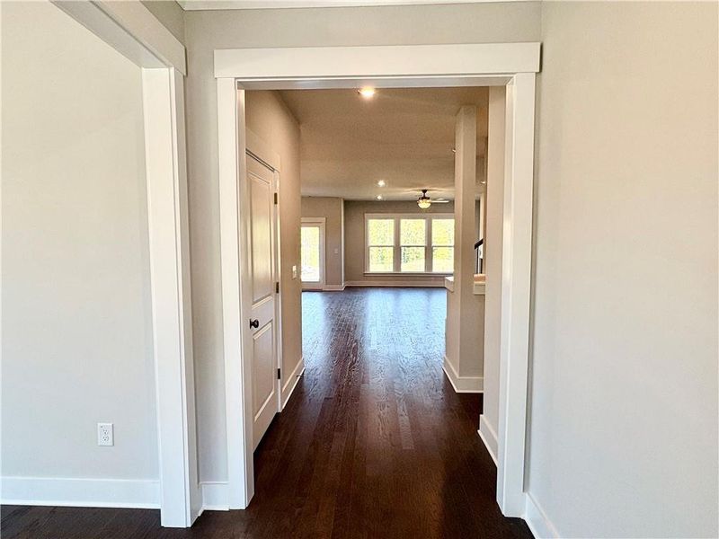 Spacious, unfurnished interior of a new home in Riversprings, Dacula (Image 22). Spacious, unfurnished interior of a new home in Riversprings, Dacula (Image 22).
