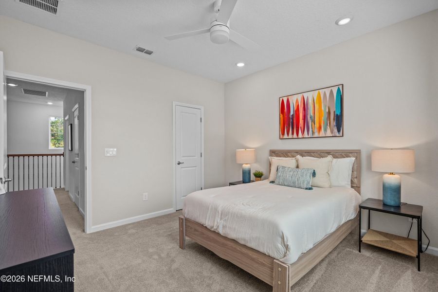 Furnished interior view inside a new home in , Palm Coast (Image 28).