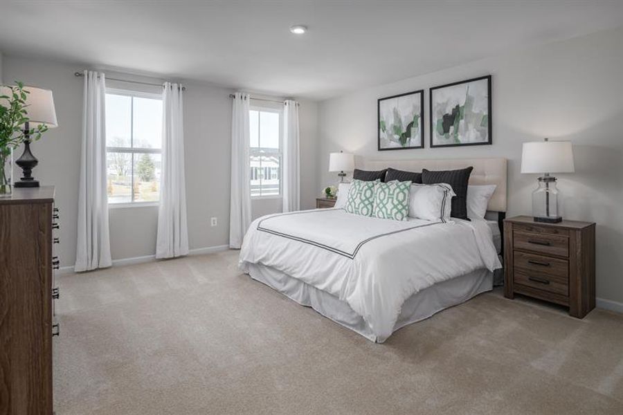 Furnished interior view inside a new home in South Mills, South Mills (Image 15).