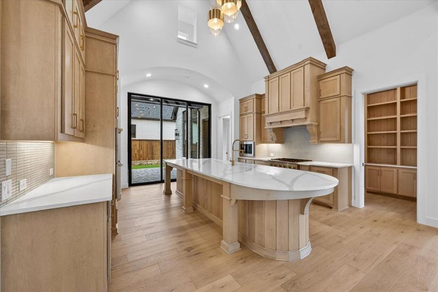 Furnished interior view inside a new home in Mustang Lakes, Celina (Image 7).