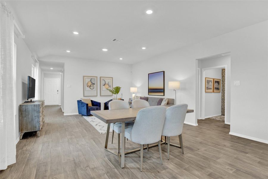 Furnished interior view inside a new home in Southgrove, Kyle (Image 9). Furnished interior view inside a new home in Southgrove, Kyle (Image 9).
