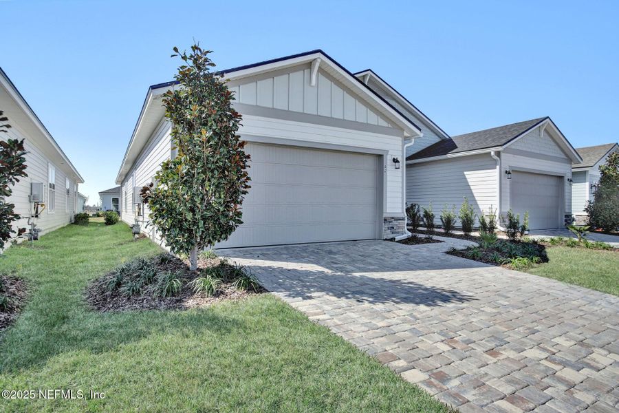 Front exterior of a new home in , St. Augustine, FL, highlighting curb appeal (Image 12). Front exterior of a new home in , St. Augustine, FL, highlighting curb appeal (Image 12).