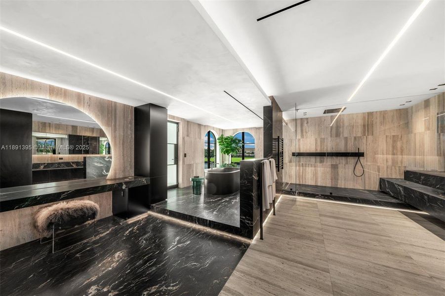 Furnished interior view inside a new home in , Boca Raton (Image 9).