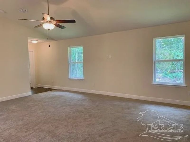 Spacious, unfurnished interior of a new home in Turtle Creek, Cantonment (Image 6).