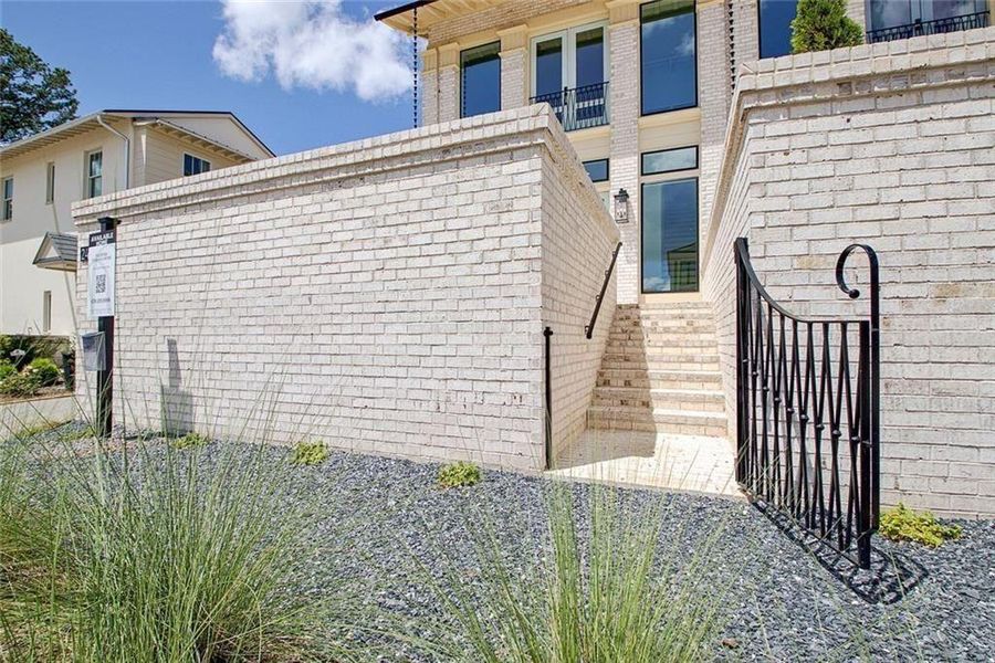 Exterior details and patio area of a home in , Fayetteville (Image 3). Exterior details and patio area of a home in , Fayetteville (Image 3).