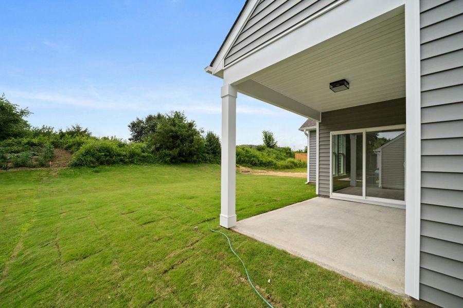 Front exterior of a new home in Hopewell Garden, Winston-Salem, NC, highlighting curb appeal (Image 21).