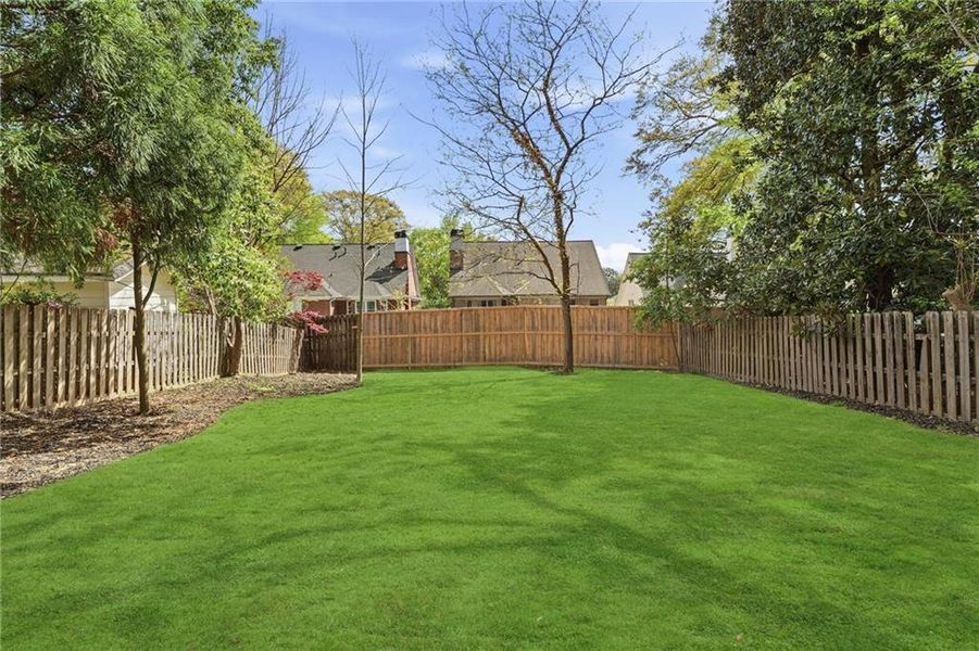 Exterior details and patio area of a home in , Atlanta (Image 31).