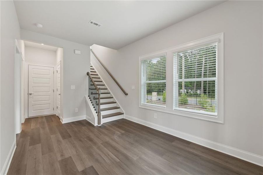 Spacious, unfurnished interior of a new home in Martin Springs - Highland Series, Lawrenceville (Image 41).