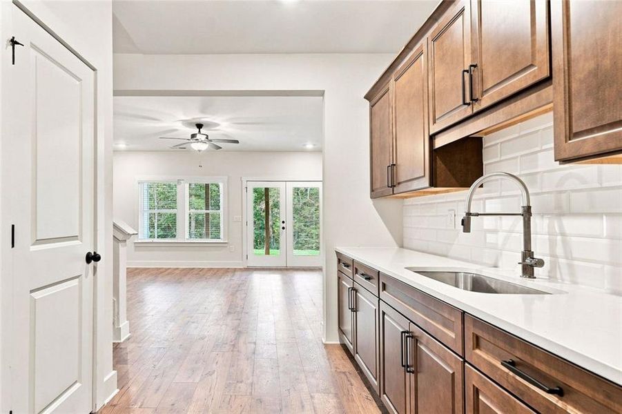 Furnished interior view inside a new home in , Ellijay (Image 20).