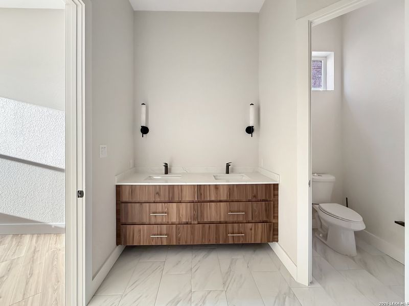 Furnished interior view inside a new home in , San Antonio (Image 8).