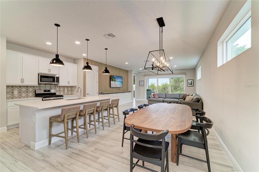 Furnished interior view inside a new home in , Sarasota (Image 9).