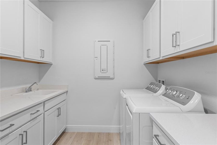 Furnished interior view inside a new home in Woodland Preserve, Parrish (Image 13).