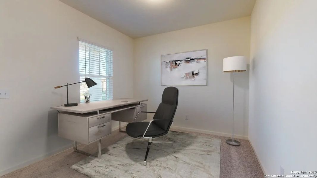 Furnished interior view inside a new home in Saddlebrook Ranch, Schertz (Image 4).