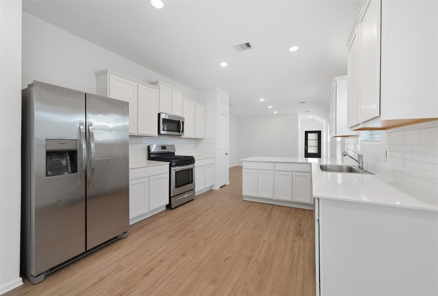 Furnished interior view inside a new home in Newport Preserve, Crosby (Image 7). Furnished interior view inside a new home in Newport Preserve, Crosby (Image 7).