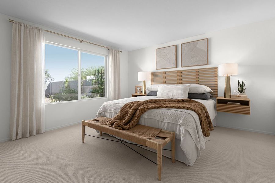 Representative furnished interior of a home built from the 1356 Modeled by KB Home in Bella Camino Traditions, San Tan Valley (Image 8).