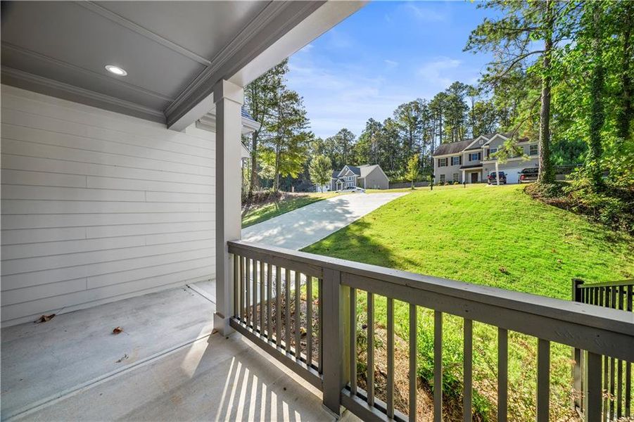 Exterior details and patio area of a home in , Canton (Image 2). Exterior details and patio area of a home in , Canton (Image 2).