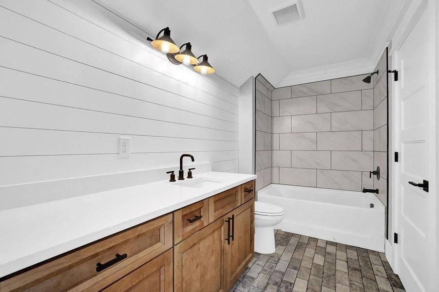 Furnished interior view inside a new home in , Canton (Image 15).