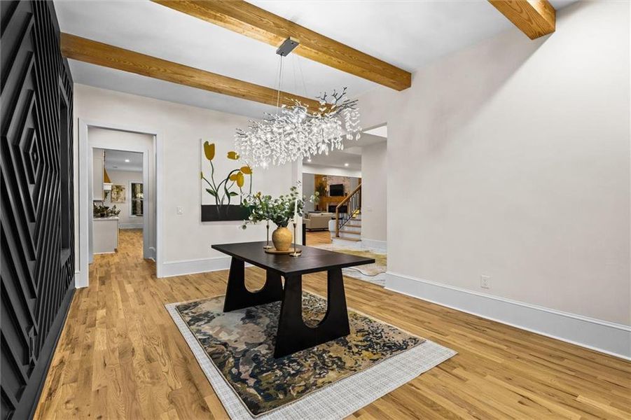 Furnished interior view inside a new home in , Gainesville (Image 18).