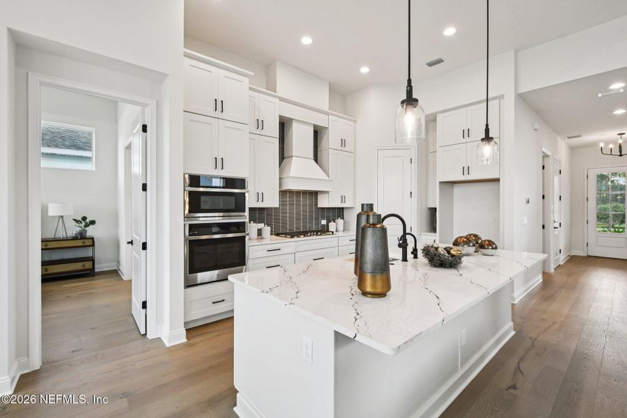 Furnished interior view inside a new home in Nocatee, Ponte Vedra (Image 62).